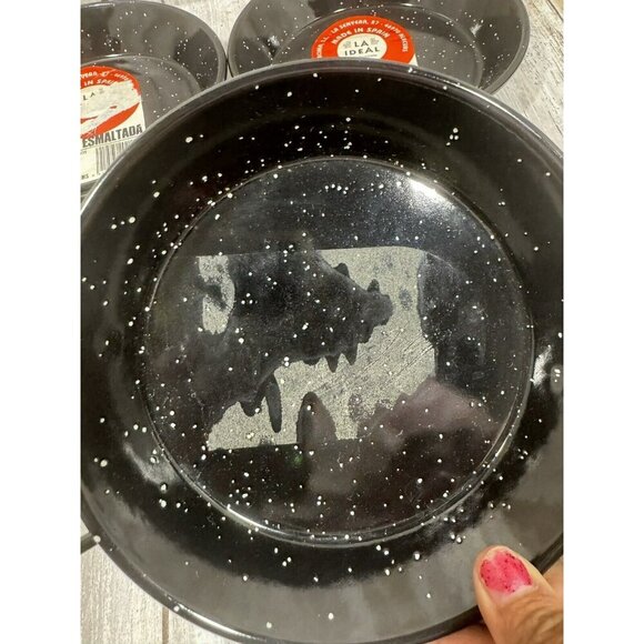 La Ideal Enameled 15cm Pan Set Of 4 - Picture 4 of 5